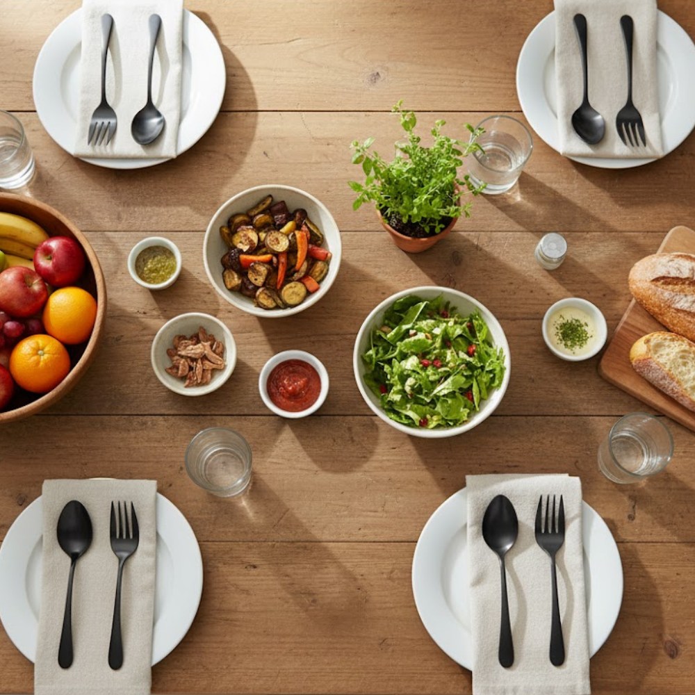 Onyx Stainless Steel Serving Utensil 2 Piece Set Matte Finish